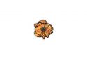 Drewniana broszka Icelandic Poppy Bloom Brooch