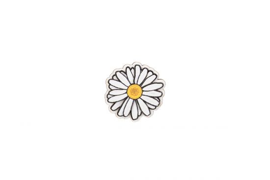 Drewniana broszka Daisy Bloom Brooch