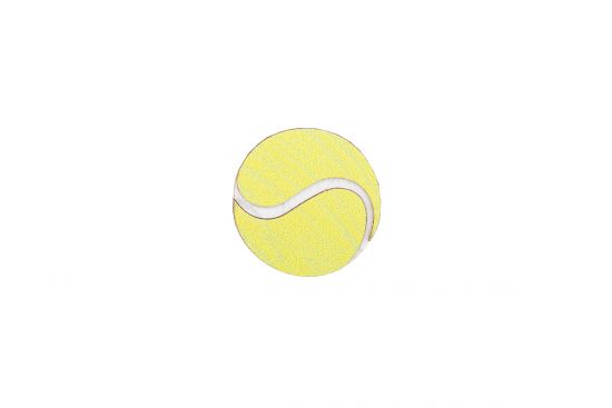 Drewniana broszka Tennis ball Brooch