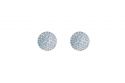 Drewniane kolczyki Golf Ball Earrings