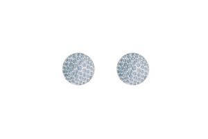 Drewniane kolczyki Golf Ball Earrings