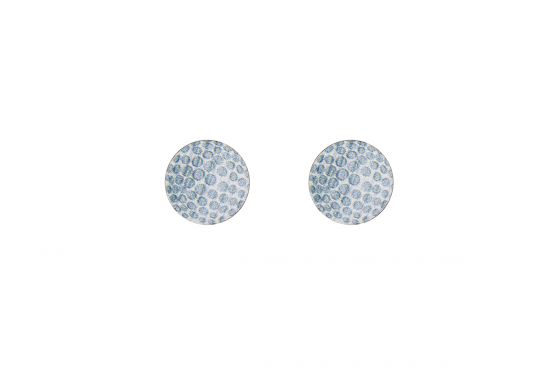 Drewniane kolczyki Golf Ball Earrings