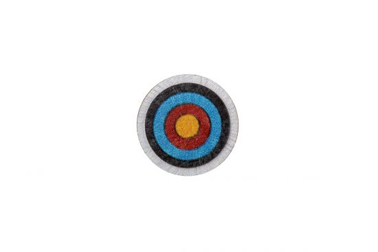 Drewniana broszka Target Brooch