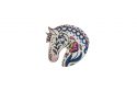 Drewniana broszka White horse Brooch